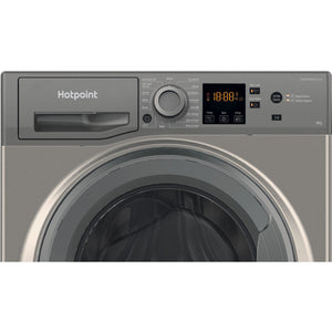 Hotpoint NSWM864CGGUKN Graphite 8Kg Load 1600Spin Washing Machine