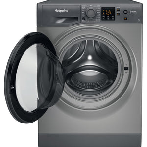 Hotpoint NSWM864CGGUKN Graphite 8Kg Load 1600Spin Washing Machine