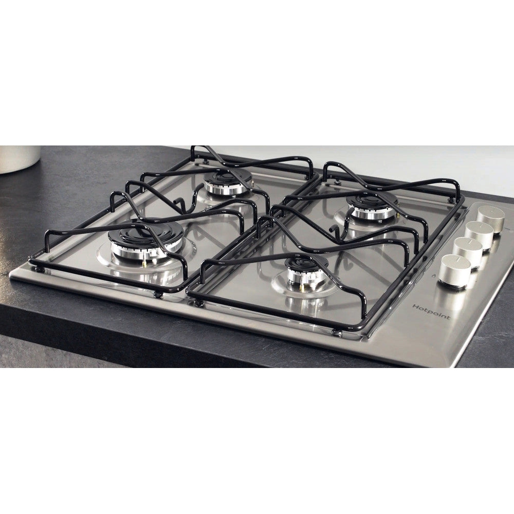 Hotpoint PAN642IXH 60cm Gas Hob in Stainless Steel