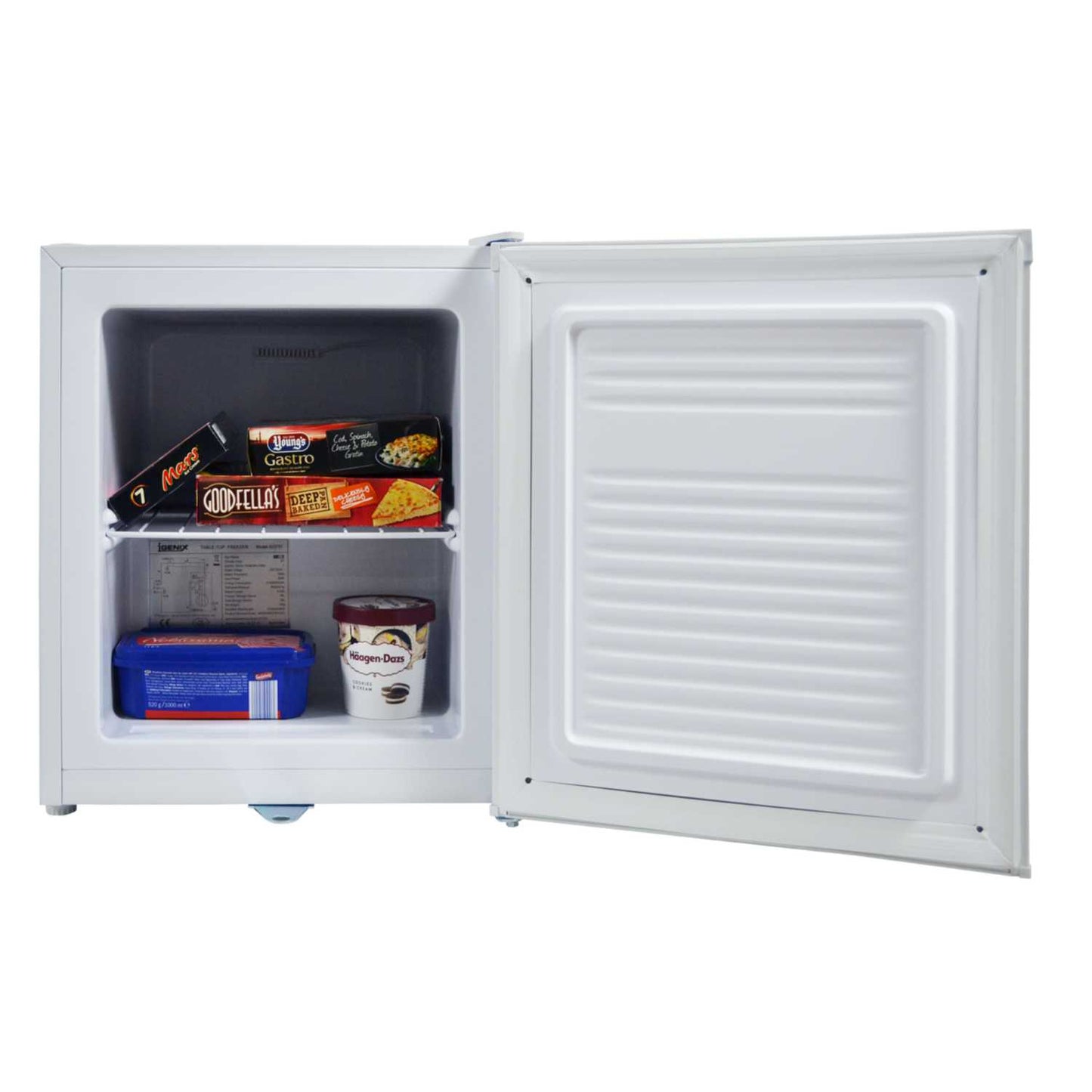 Igenix IG3751 35L Table Top Freezer with Lock White