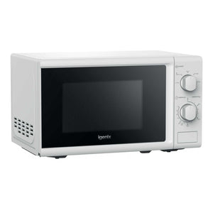 Igenix IGM0820W 20Litre 800W Manual Microwave White