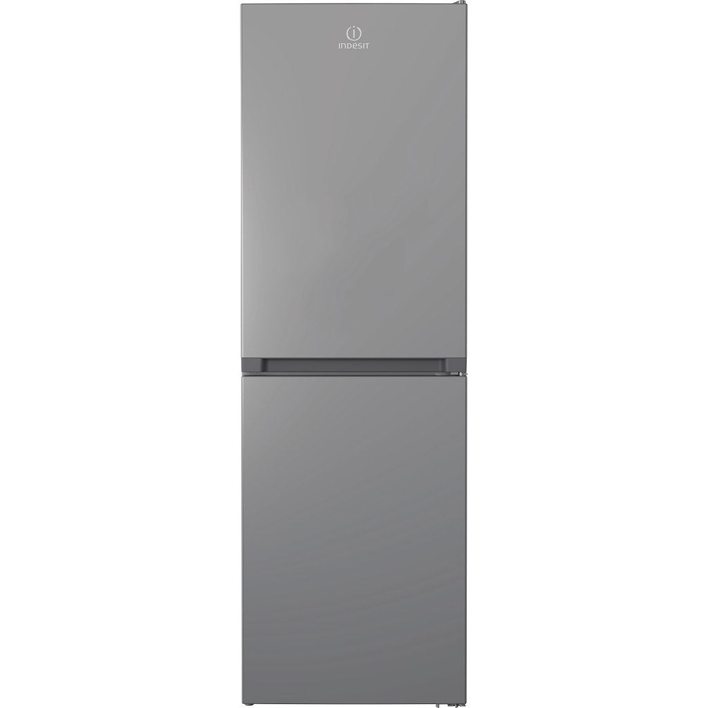Indesit INFC850TI1S1 60cm Frost Free Fridge Freezer Silver 1.86m F Rated