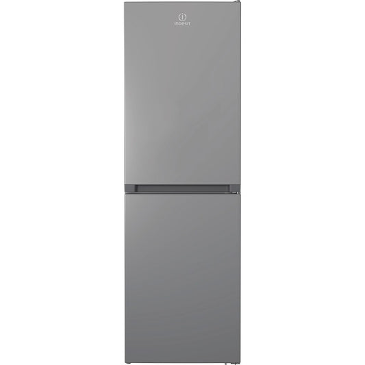Indesit INFC850TI1S1 60cm Frost Free Fridge Freezer Silver 1.86m F Rated