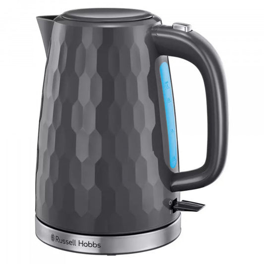 Russell Hobbs 26053 Honeycomb 1.7L Cordless 3000W Kettle - Grey