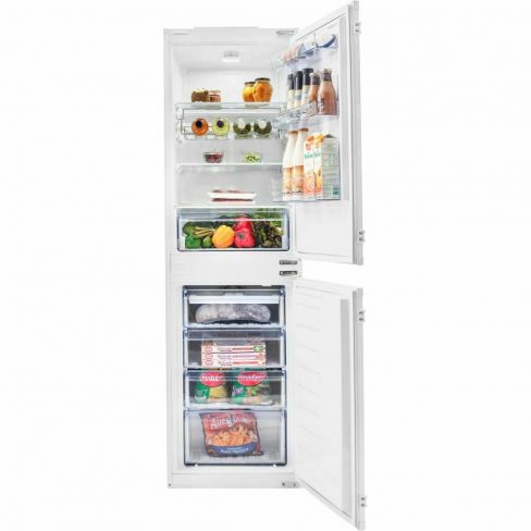 Beko BCFD450 Integrated 50/50 Split Combi Frost Free Fridge Freezer