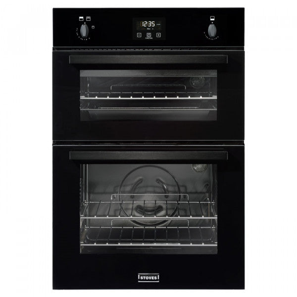 Stoves ST BI902MFCT Blk Black Multifunction Double Oven 444410217