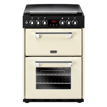 Load image into Gallery viewer, Stoves Richmond 600DF Crm Cream 60cm Dual Fuel Mini Range Cooker
