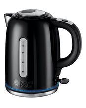 Load image into Gallery viewer, Russell Hobbs 20462 Buckingham Quiet Boil 3000W 1.7L Jug Kettle - Black

