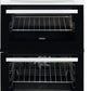 Zanussi ZCI66280WA Induction Hob Double Oven White Cooker.